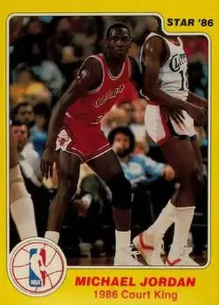 1986 Star Court Kings #18 - Michael Jordan - Chicago Bulls