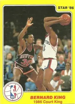1986 Star Court Kings #20 - Bernard King - New York Knicks