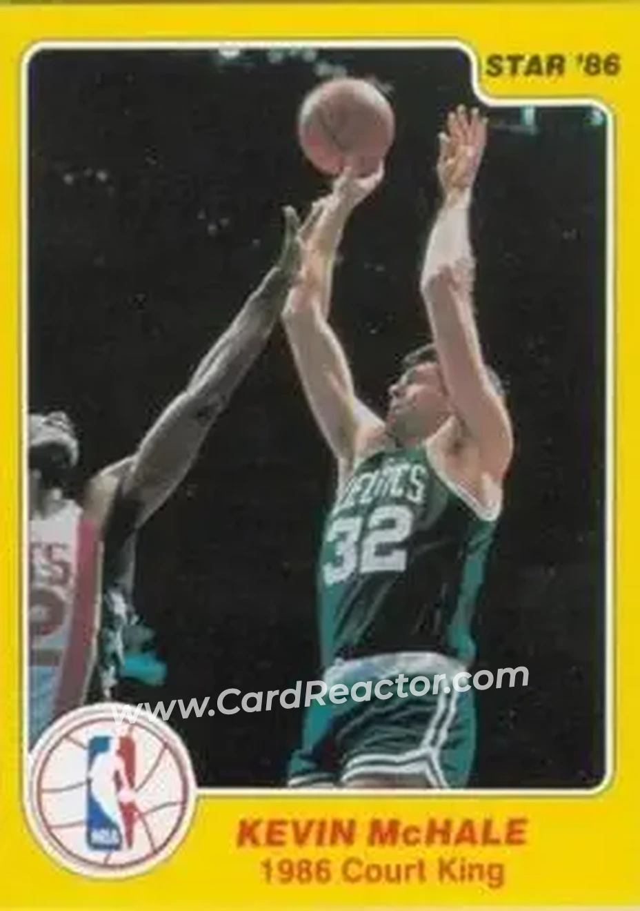 1986 Star Court Kings #22 - Kevin McHale - Boston Celtics - Front