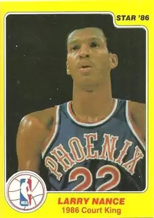 1986 Star Court Kings #24 - Larry Nance - Cleveland Cavaliers