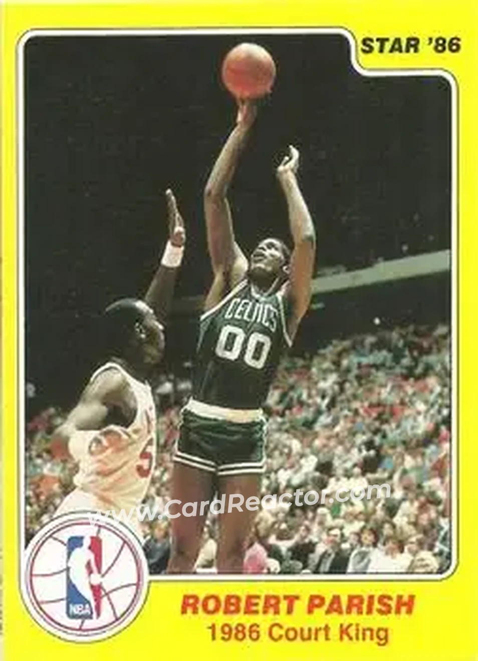 1986 Star Court Kings #26 - Robert Parish - Boston Celtics - Front