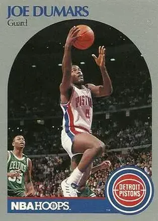 1990-91 Hoops #103 - Joe Dumars - Detroit Pistons