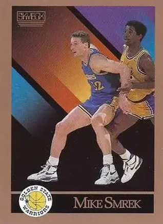1990-91 SkyBox #101 - Mike Smrek - Golden State Warriors