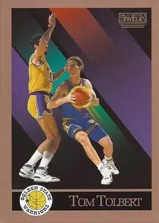 1990-91 SkyBox #103 - Tom Tolbert - Golden State Warriors