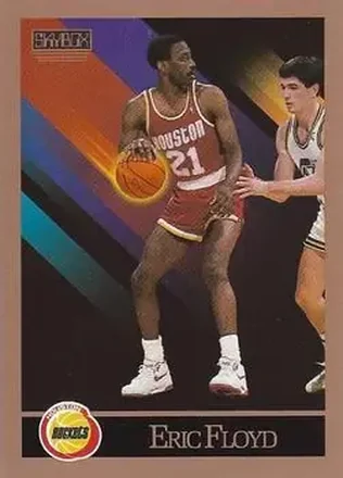 1990-91 SkyBox #107 - Sleepy Floyd - Houston Rockets