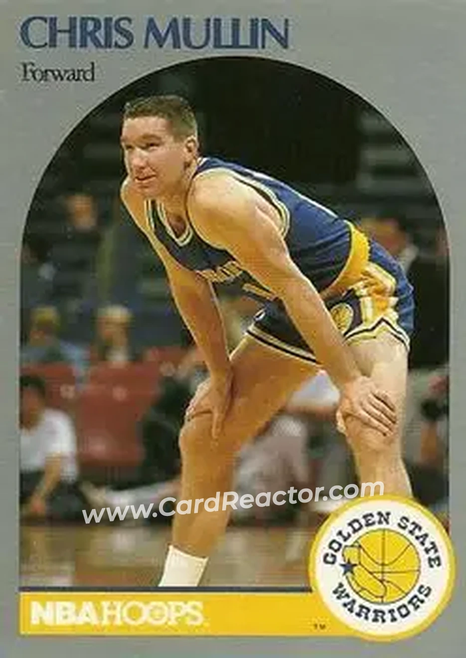1990-91 Hoops #116 - Chris Mullin - Golden State Warriors - Front