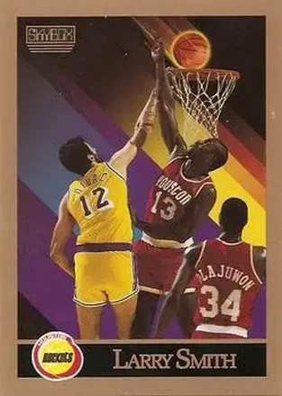 1990-91 SkyBox #111 - Larry Smith - Houston Rockets