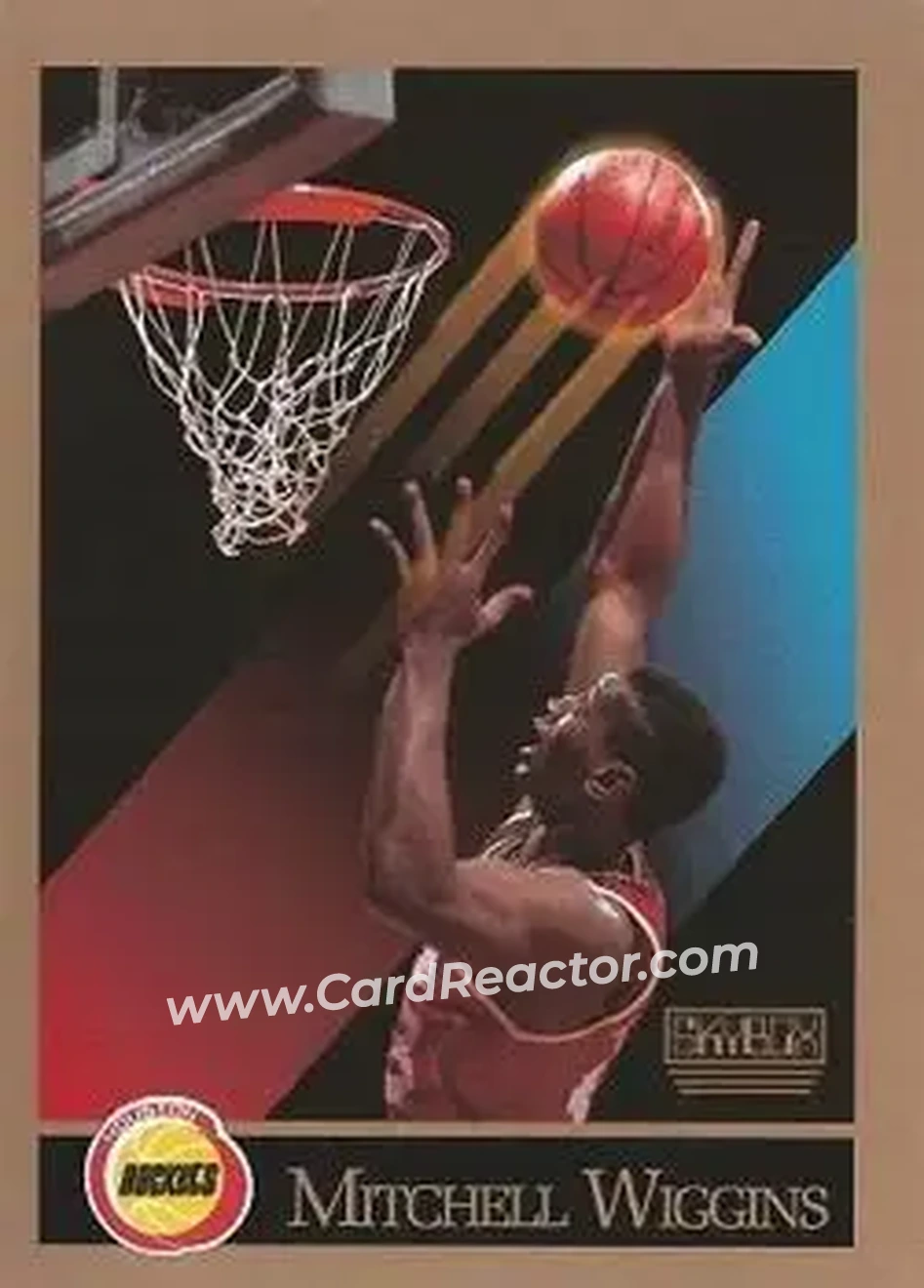 1990-91 SkyBox #113 - Mitchell Wiggins - Houston Rockets - Front 1990-91 SkyBox #113 - Mitchell Wiggins - Houston Rockets - Front