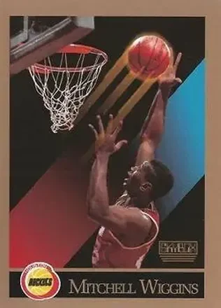 1990-91 SkyBox #113 - Mitchell Wiggins - Houston Rockets 1990-91 SkyBox #113 - Mitchell Wiggins - Houston Rockets