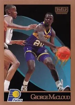 1990-91 SkyBox #116 - George McCloud - Indiana Pacers