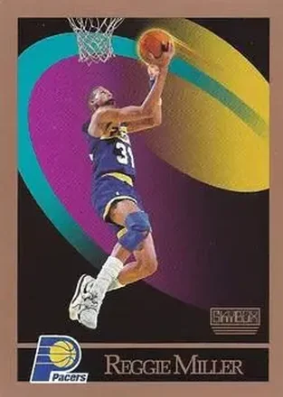 1990-91 SkyBox #117 - Reggie Miller - Indiana Pacers