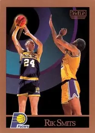 1990-91 SkyBox #122 - Rik Smits - Indiana Pacers