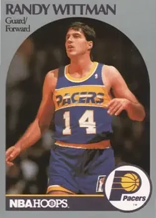 1990-91 Hoops #141 - Randy Wittman - Indiana Pacers