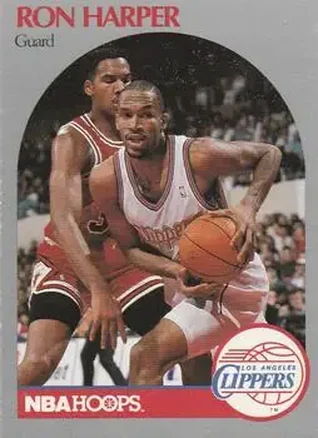1990-91 Hoops #146 - Ron Harper - Los Angeles Clippers