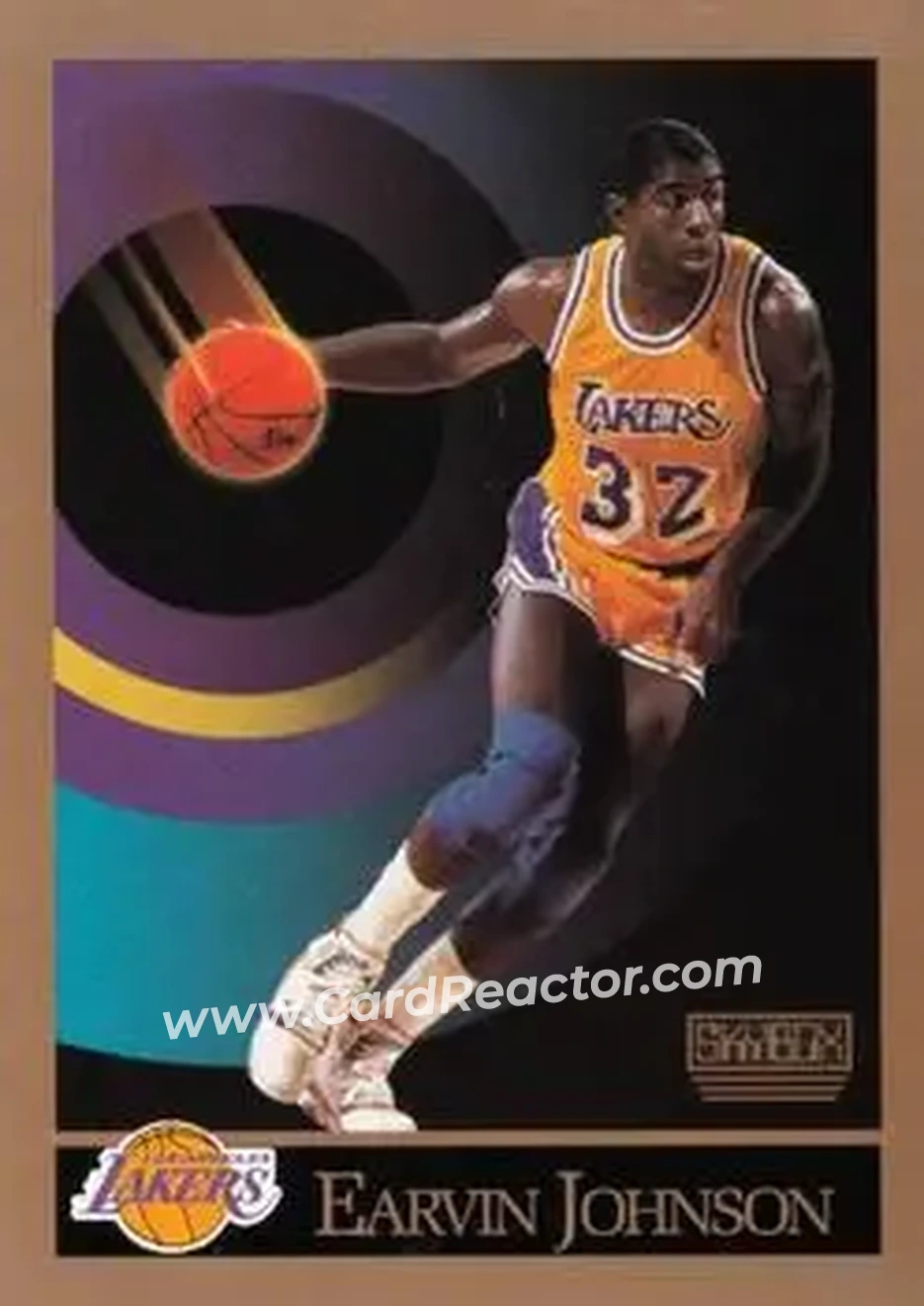 1990-91 SkyBox #138 - Magic Johnson - Los Angeles Lakers - Front 1990-91 SkyBox #138 - Magic Johnson - Los Angeles Lakers - Front