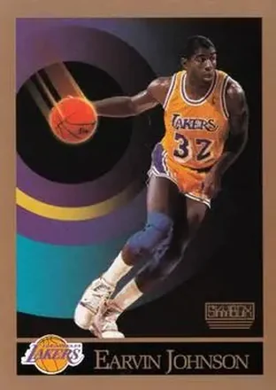 1990-91 SkyBox #138 - Magic Johnson - Los Angeles Lakers