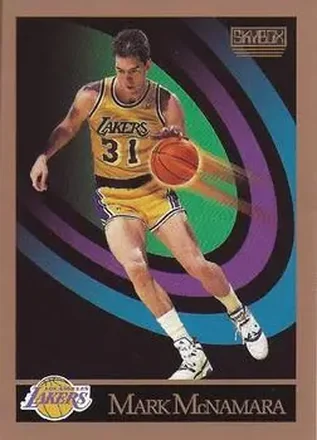 1990-91 SkyBox #139 - Mark McNamara - Los Angeles Lakers