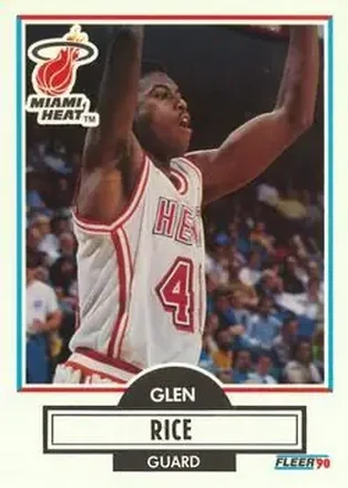 1990-91 Fleer #101 - Glen Rice - Miami Heat