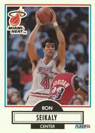 1990-91 Fleer #102 - Rony Seikaly - Miami Heat