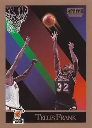 1990-91 SkyBox #147 - Tellis Frank - Miami Heat