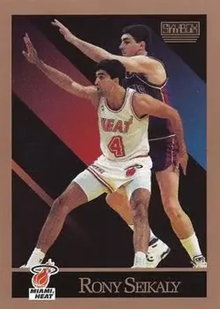 1990-91 SkyBox #151 - Rony Seikaly - Miami Heat