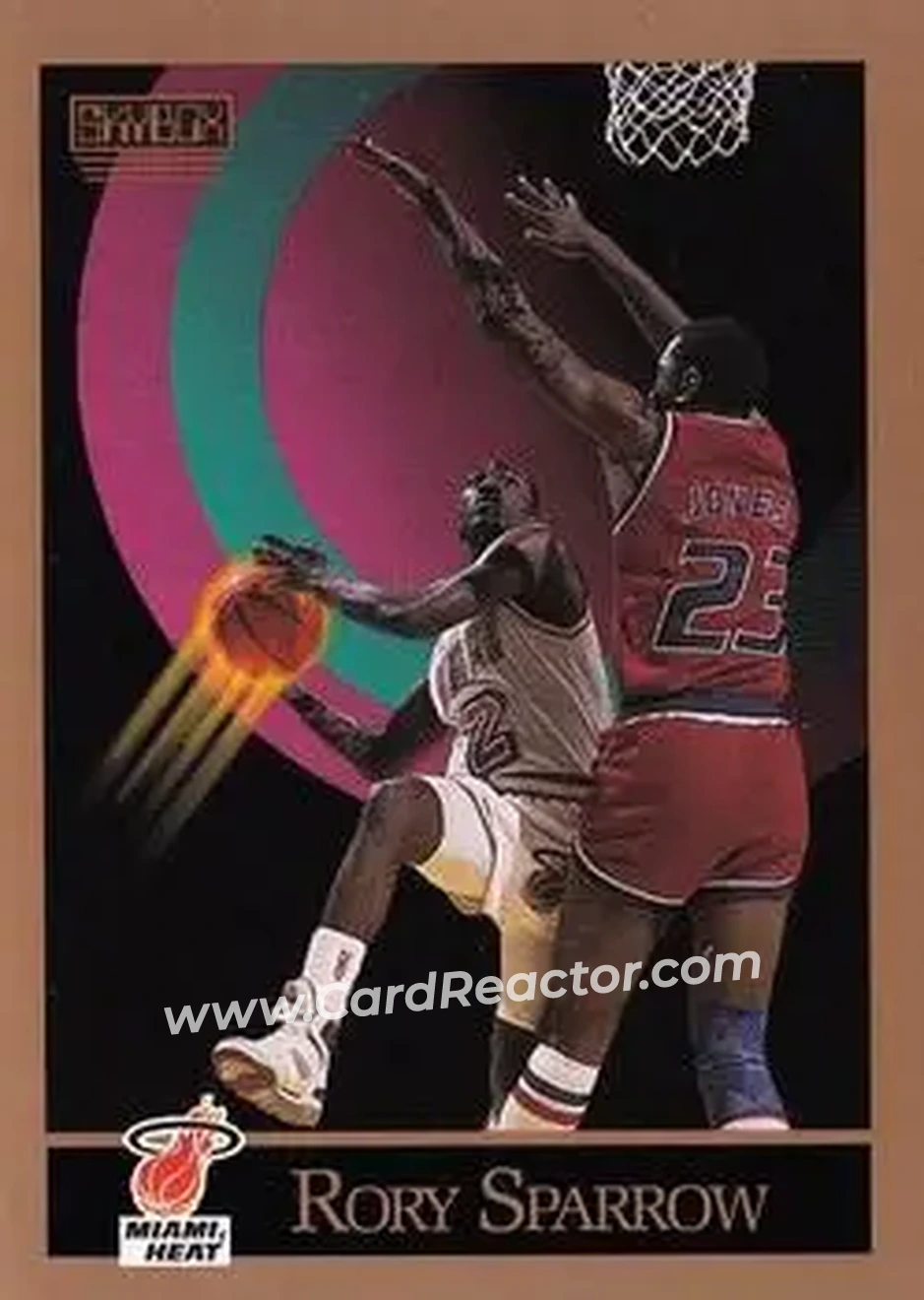 1990-91 SkyBox #152 - Rory Sparrow - Miami Heat - Front 1990-91 SkyBox #152 - Rory Sparrow - Miami Heat - Front