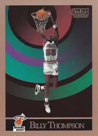 1990-91 SkyBox #154 - Billy Thompson - Miami Heat