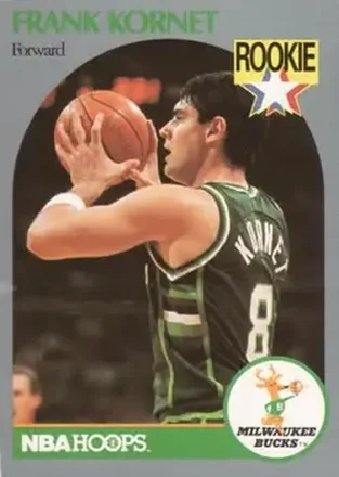 1990-91 Hoops #176 - Frank Kornet - Milwaukee Bucks