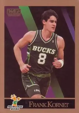 1990-91 SkyBox #159 - Frank Kornet - Milwaukee Bucks