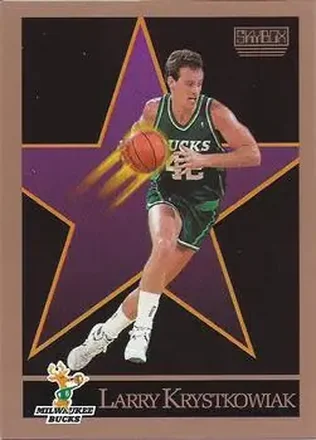 1990-91 SkyBox #160 - Larry Krystkowiak - Milwaukee Bucks