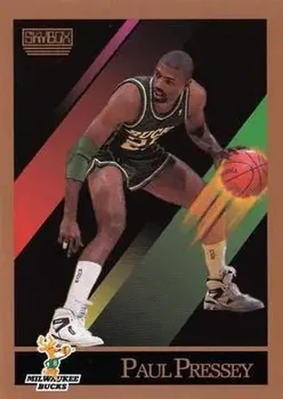 1990-91 SkyBox #163 - Paul Pressey - Milwaukee Bucks