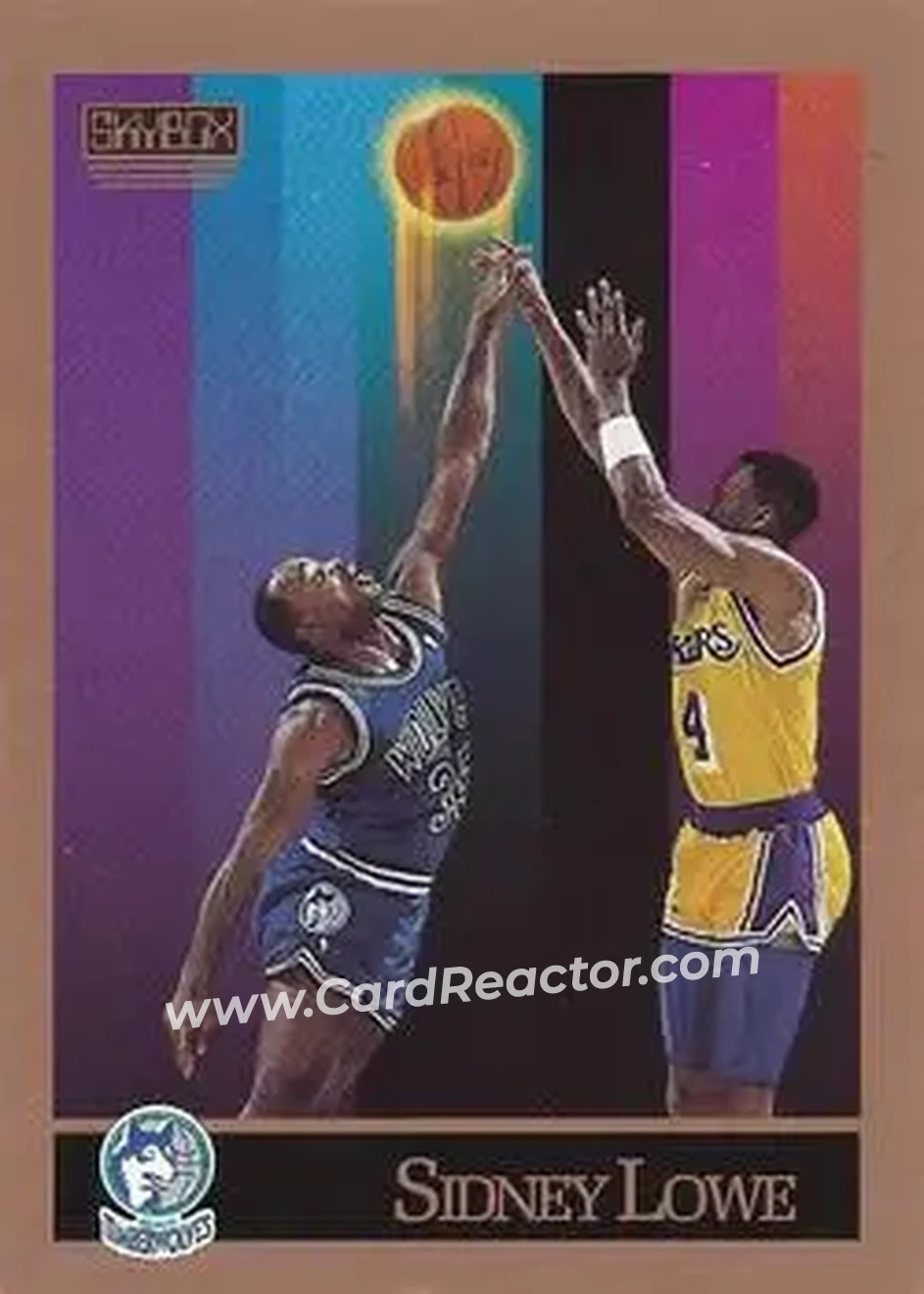 1990-91 SkyBox #170 - Sidney Lowe - Minnesota Timberwolves - Front 1990-91 SkyBox #170 - Sidney Lowe - Minnesota Timberwolves - Front