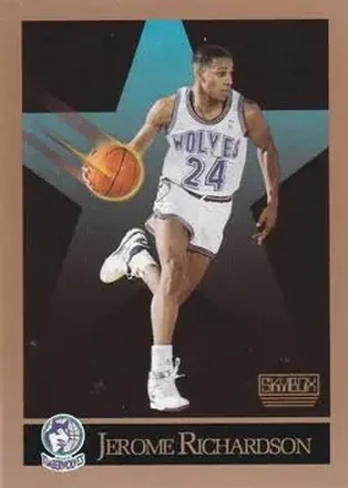 1990-91 SkyBox #173 - Pooh Richardson - Minnesota Timberwolves