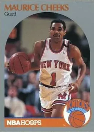 1990-91 Hoops #202 - Maurice Cheeks - New York Knicks