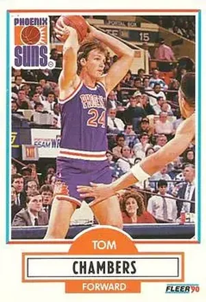 1990-91 Fleer #146 - Tom Chambers - Phoenix Suns