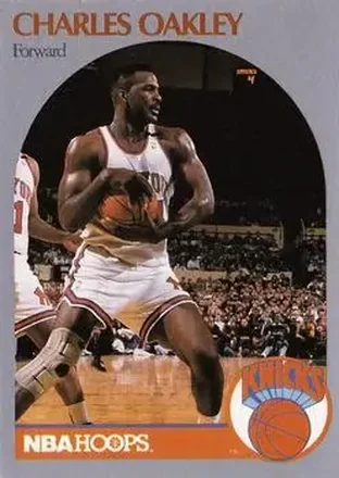 1990-91 Hoops #207 - Charles Oakley - New York Knicks