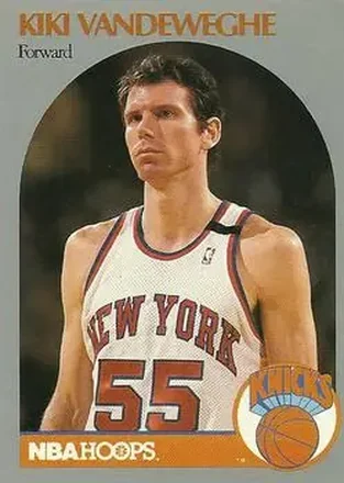 1990-91 Hoops #209 - Kiki Vandeweghe - New York Knicks