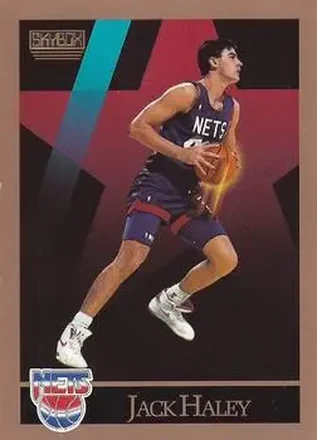1990-91 SkyBox #180 - Jack Haley - New Jersey Nets