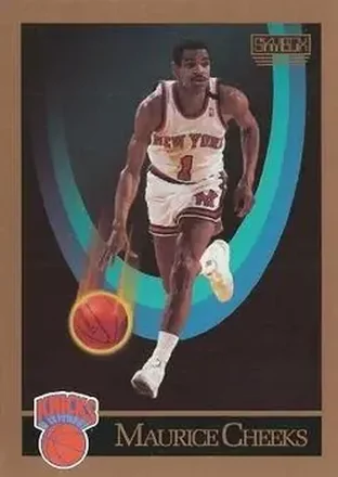1990-91 SkyBox #186 - Maurice Cheeks - New York Knicks