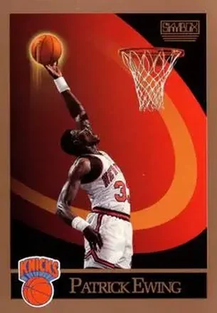 1990-91 SkyBox #187 - Patrick Ewing - New York Knicks