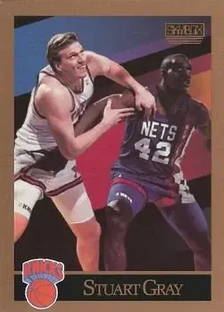 1990-91 SkyBox #188 - Stuart Gray - New York Knicks