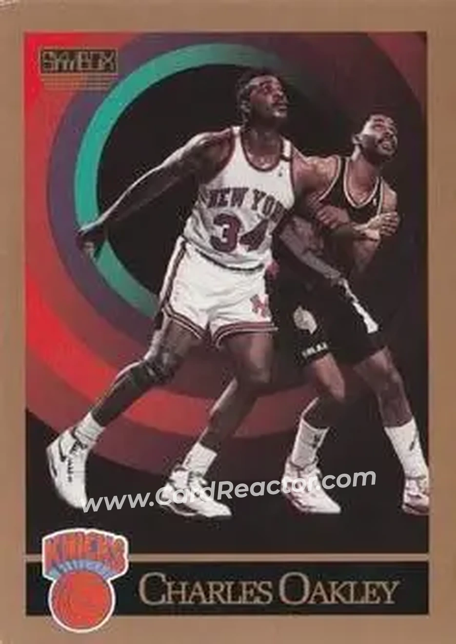 1990-91 SkyBox #191 - Charles Oakley - New York Knicks - Front 1990-91 SkyBox #191 - Charles Oakley - New York Knicks - Front