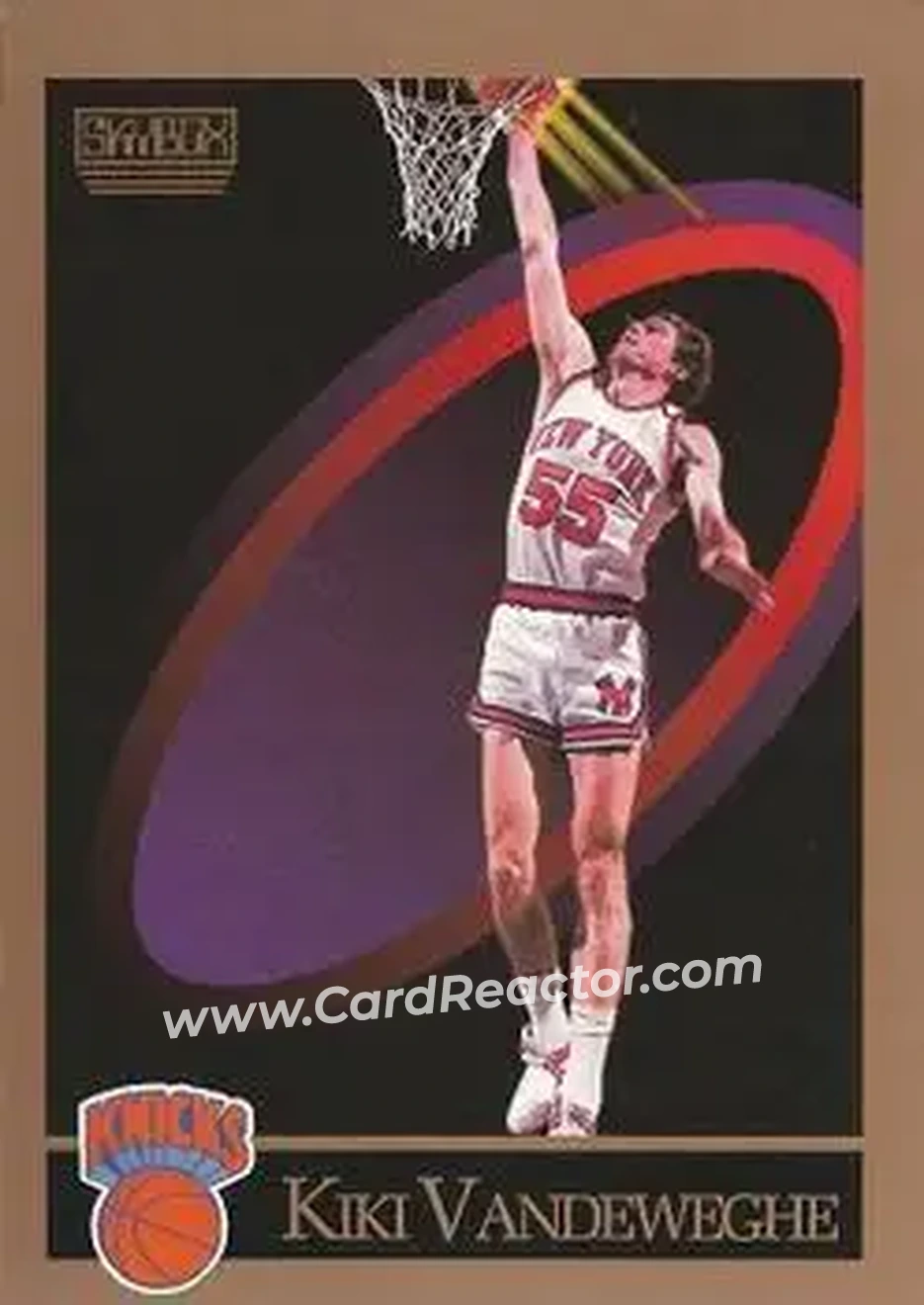 1990-91 SkyBox #194 - Kiki Vandeweghe - New York Knicks - Front