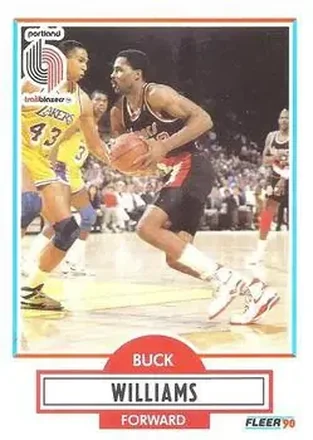 1990-91 Fleer #160 - Buck Williams - Portland Trail Blazers