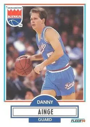 1990-91 Fleer #162 - Danny Ainge - Sacramento Kings