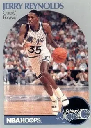 1990-91 Hoops #219 - Jerry Reynolds - Orlando Magic