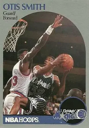 1990-91 Hoops #221 - Otis Smith - Orlando Magic