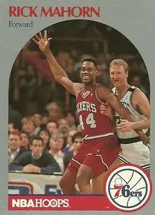 1990-91 Hoops #230 - Rick Mahorn - Philadelphia 76ers