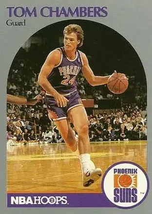 1990-91 Hoops #234 - Tom Chambers - Phoenix Suns 1990-91 Hoops #234 - Tom Chambers - Phoenix Suns