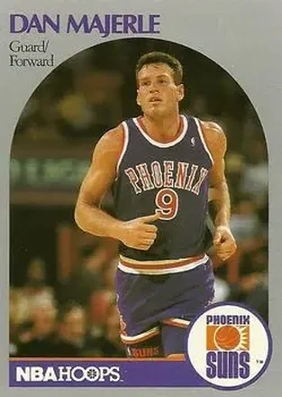 1990-91 Hoops #239 - Dan Majerle - Phoenix Suns